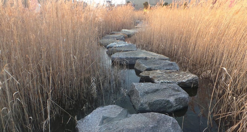 Broken China Mosaic Stepping Stones