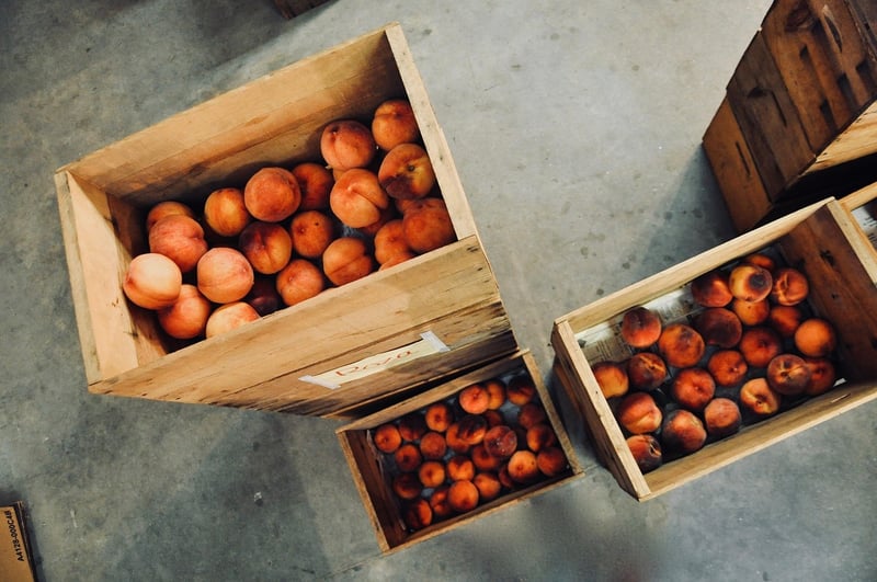 Wooden Crate Planters